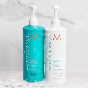 NWT: Moroccanoil Hydrating Shampoo & Conditioner Set (1 L)